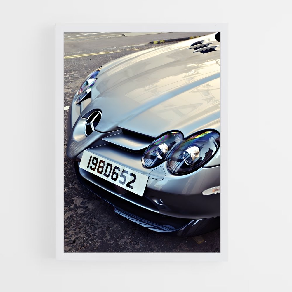 Poster SLR Legend – affiche Mercedes (vue 3)